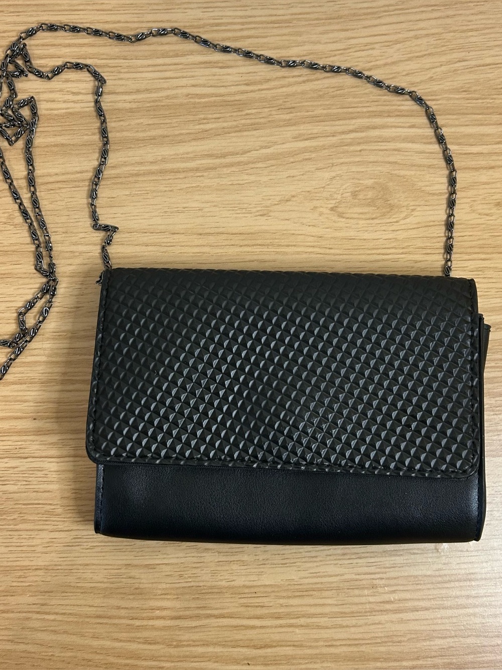 Neiman Marcus faux leather crossbody bag